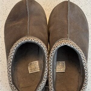 UGG Gray Suede Women's Mules